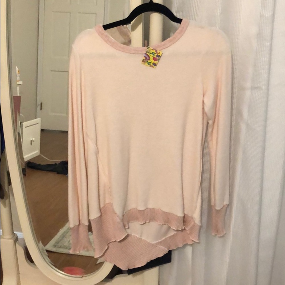 Pete Collection Pink Sweater